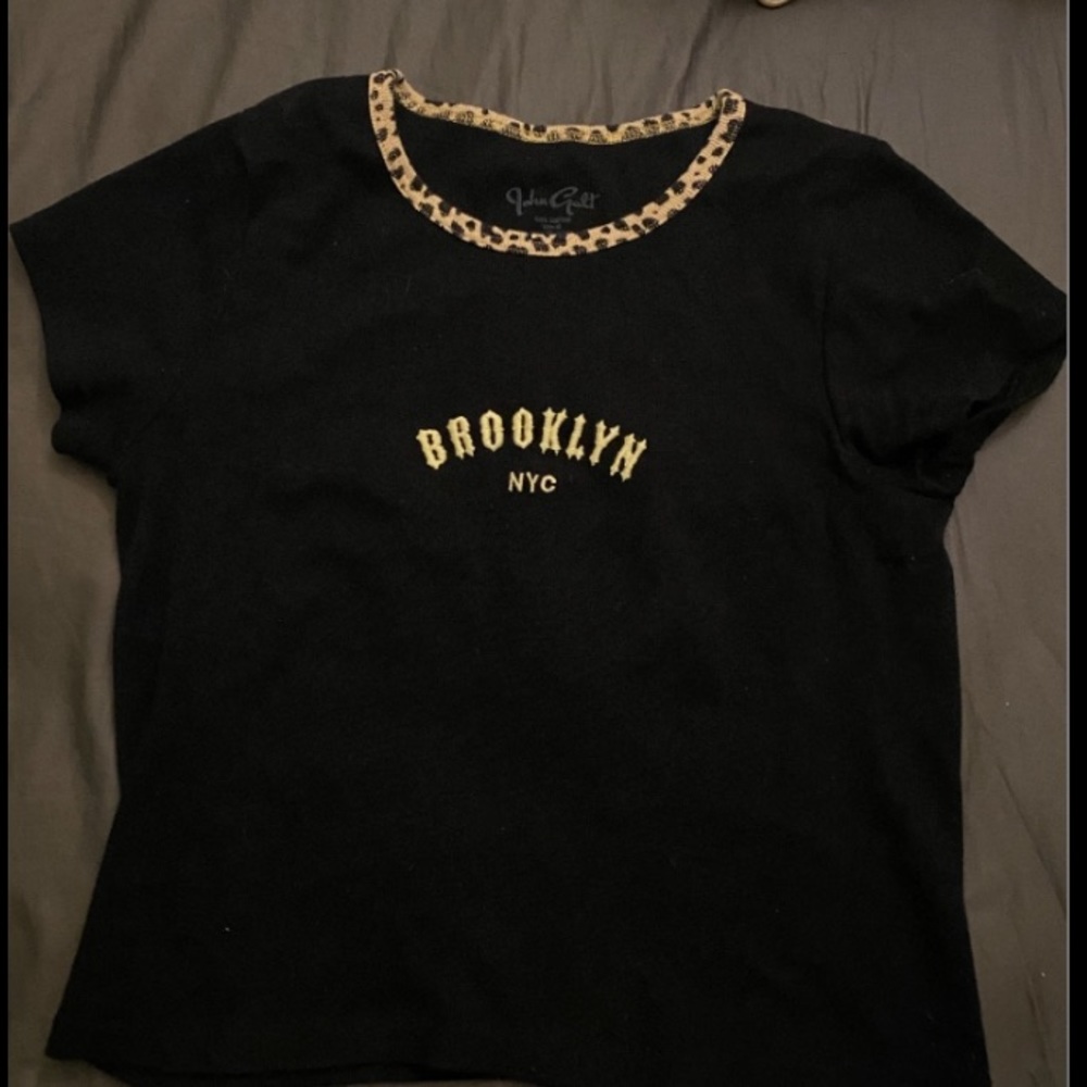 John Galt Brooklyn NYC Cheetah Top